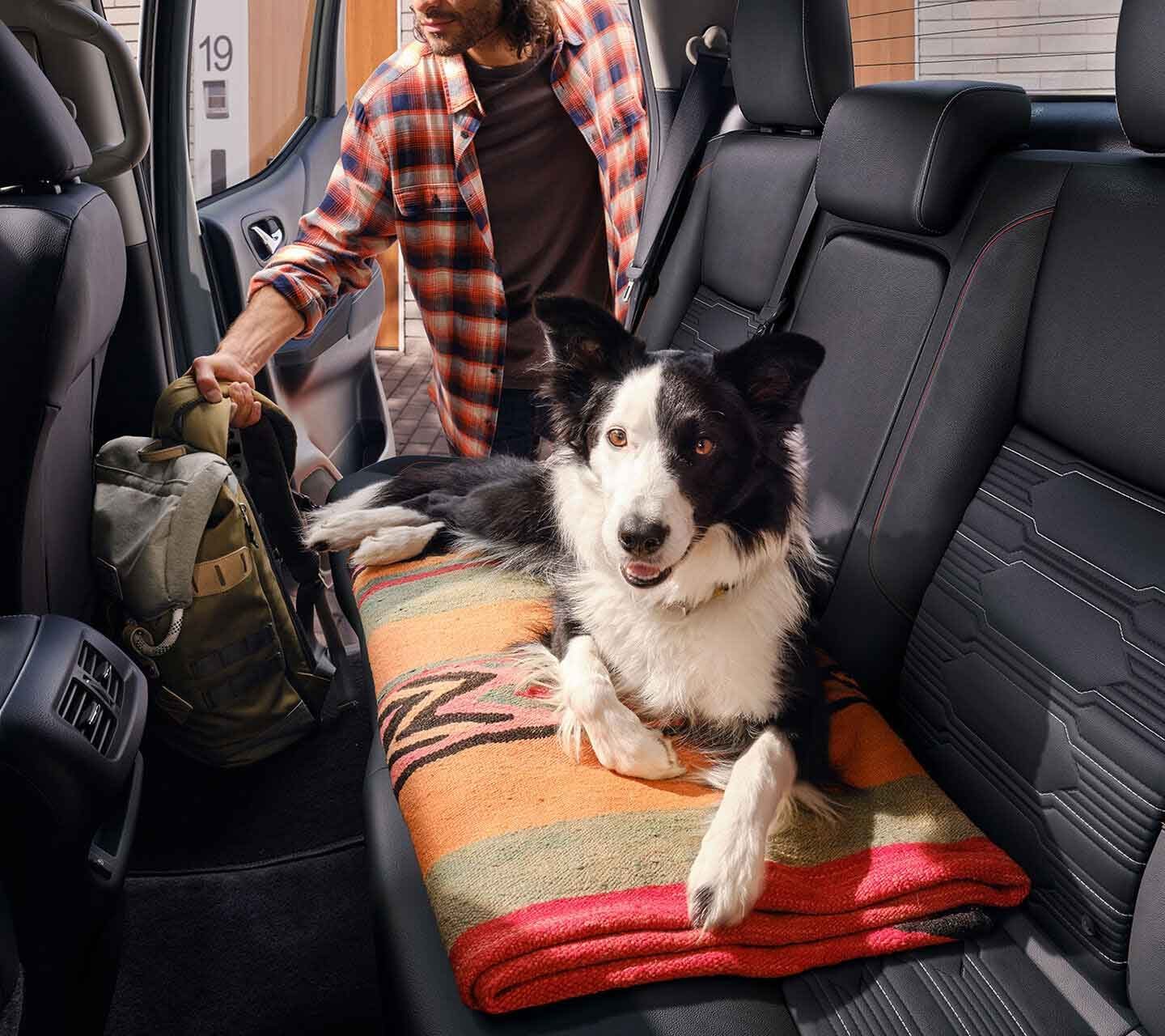 BACK SEAT COMFORT AND CONVENIENCE